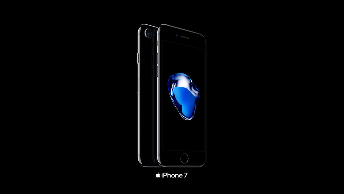 iPhone 7 Jet Black - Harvey Norman Croatia Vorbestell-Landingpage, ausgezeichnet als beste Werbe-Landingpage von Appcom / Apple Partner, 2016
