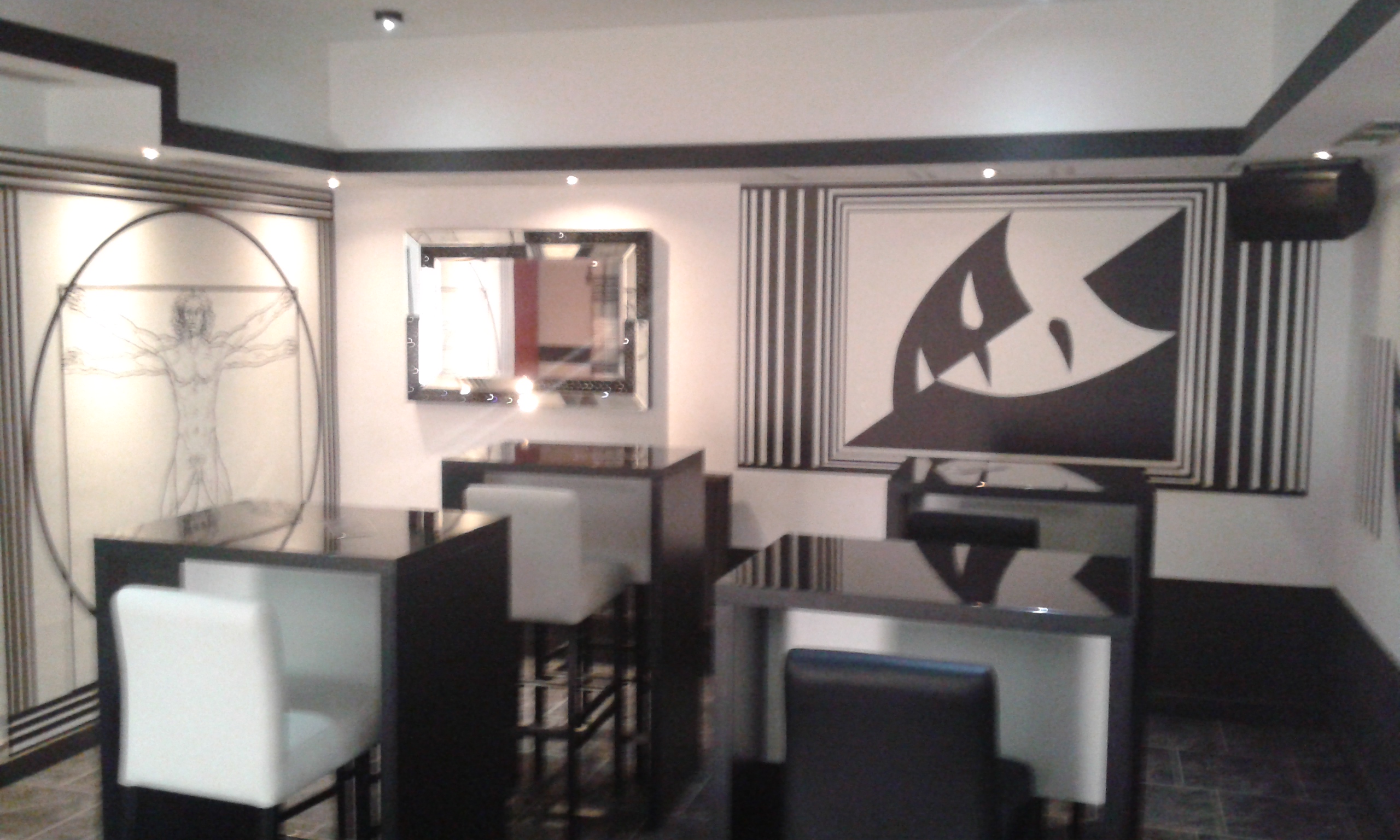 Night Bar Venecija Zagreb - fertiggestellte Innenraumfotografie, Ansicht 3 (gebaut 2010)